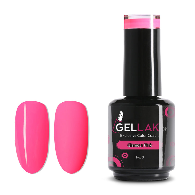 Gellak.dk Color Coat No. 3 "Glamour Pink" Color Coat 3. Generation Gellak.dk