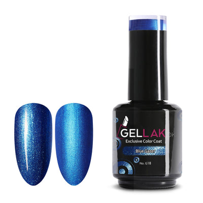 Gellak.dk Color Coat No. G18 "Blue Gazer" Color Coat 3. Generation Gellak.dk