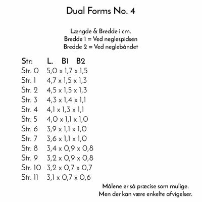 Dual Forms til Akryl Gele Dual Forms Gellak.dk