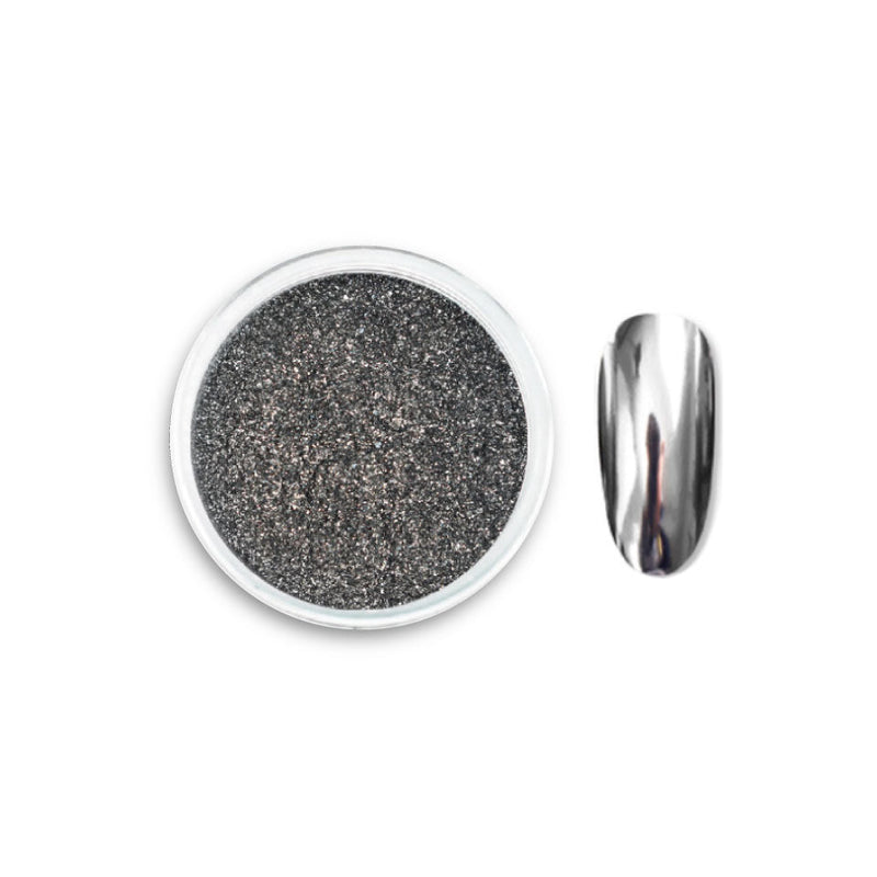 Gellak.dk Chrome Pigment No. 1 (Sølv) Chrome Pigment Pulver Gellak.dk