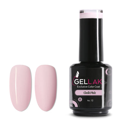 Gellak.dk Color Coat No. 12 "Chalk Pink" Color Coat 3. Generation Gellak.dk