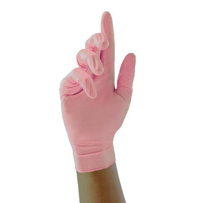 Nitril Handsker i Pink | S-L Handsker Unigloves